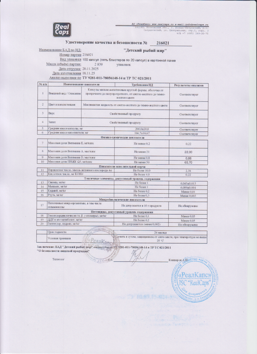 Паспорт №112025